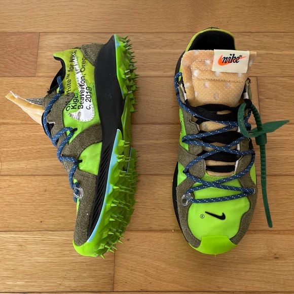 Nike Zoom Terra Kiger 5 (OFF-WHITE Electric Green) - Picture 1 of 8